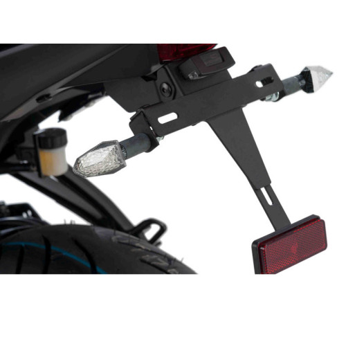 Zafiro Long Stem LED Indicators (Clear) For ZERO SR (17-19) By Puig 2586W