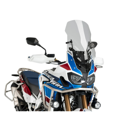 PUIG Manual Screen Height Adjuster (Dark Smoke) 3714F