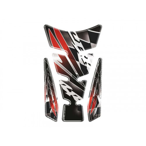 Wings Tank Pad With CBR Logo (Silver) For Honda CBR125 R (04-13) By Puig 4784P