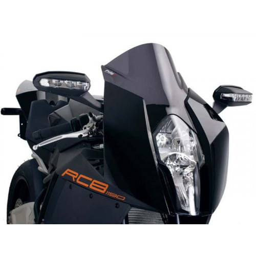 Z-Racing Screen (Light Smoke) For KTM 1190 RC8 (08-15) By Puig 4944H