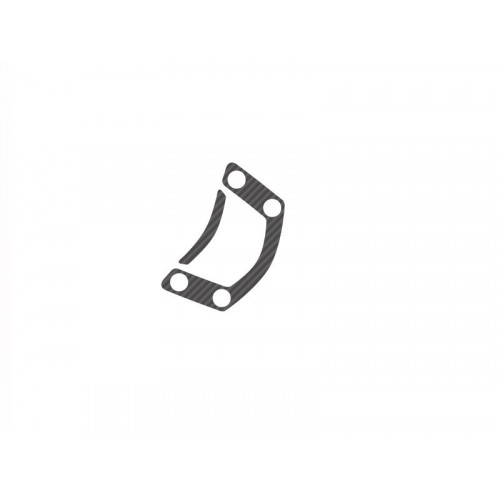 Xtreme Yoke Protector (Carbon Look) For Kawasaki ER6-F (09-11) By Puig 5069C