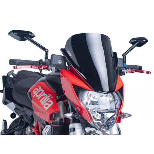 Z-Racing Screen (Light Smoke) For Aprilia Shiver 750 (10-16) By Puig 5249H