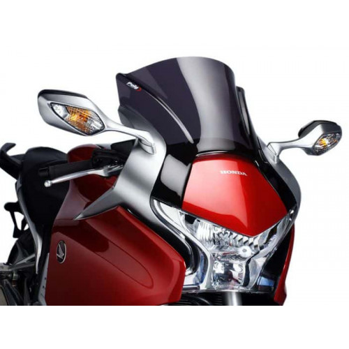 Z-Racing Screen (Light Smoke) For Honda VFR 1200F (10-16) By Puig 5251H