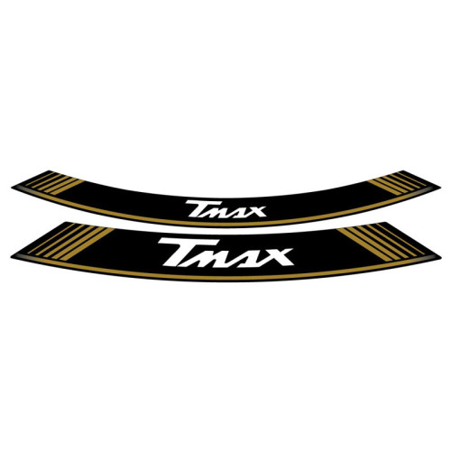 Wheel Rim Stickers (Gold) For BMW R1200 RT (14-18) By Puig 5532O