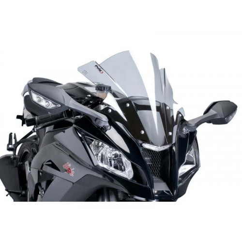 Z-Racing Screen (Light Smoke) For Kawasaki ZX-10R (11-15) By Puig 5603H