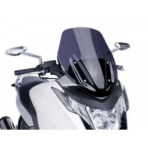 V-Tech Line Sport Screen (Dark Smoke) For Honda Integra 700 (12-13) By Puig 6283F