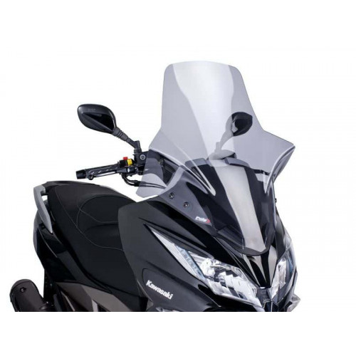 V-Tech Line Touring Screen (Light Smoke) For Kawasaki J300 (14-21) By Puig 7020H