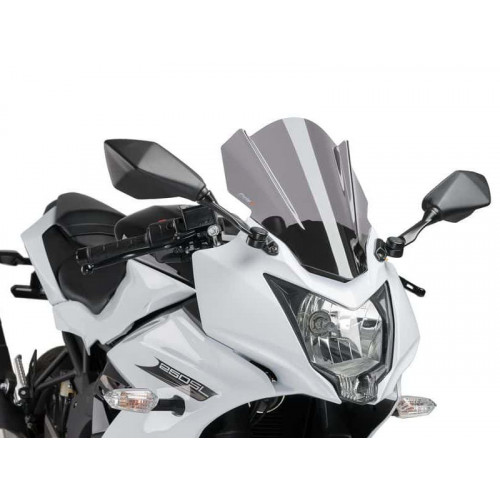 Z-Racing Screen (Green) For Kawasaki Ninja 250 SL (15-16) By Puig 7630V