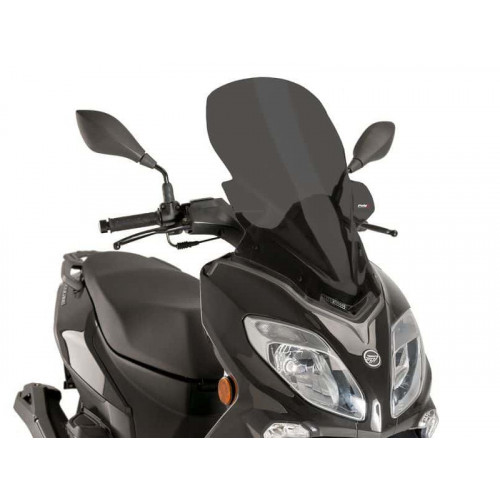 V-Tech Line Touring Screen (Dark Smoke) For Keeway Cityblade 125 (13-20) By Puig 8167F