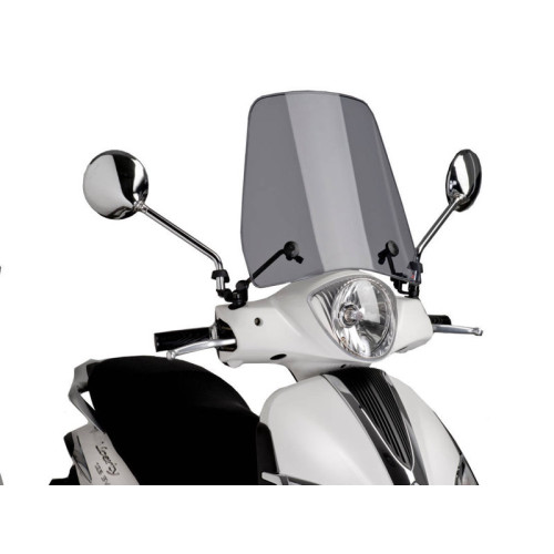 Urban Screen (Light Smoke) For Piaggio Liberty 125 iGET ABS (15-22) By Puig 8469H