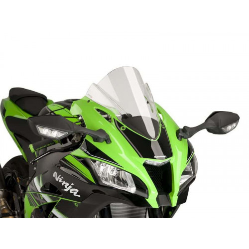 Z-Racing Screen (Clear) For Kawasaki ZX-10RR (17-20) By Puig 8912W