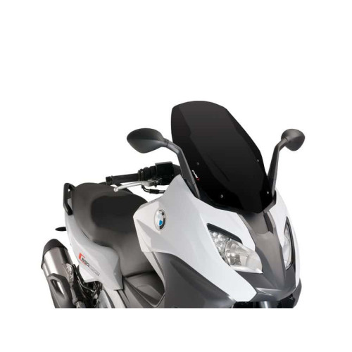 V-Tech Line Sport Screen (Black) For BMW C650 Sport (16-20) By Puig 9014N