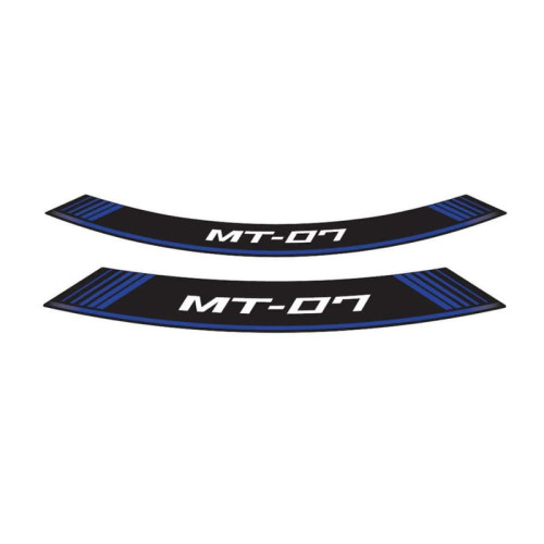 Wheel Rim Stickers (Blue) For Yamaha Tracer 7 (21-22) By Puig 9136A