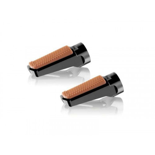 Vintage Footpegs (Black) For BMW R1250 RS (19-21) By Puig 9189N