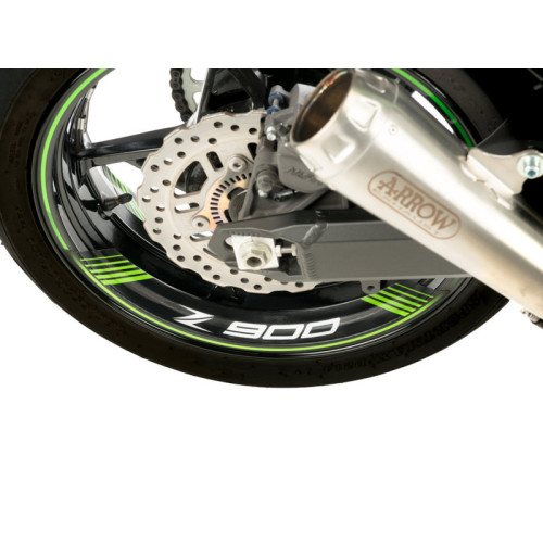 Wheel Rim Stickers (White) For Kawasaki Z900 RS SE (22-24) By Puig 9291B