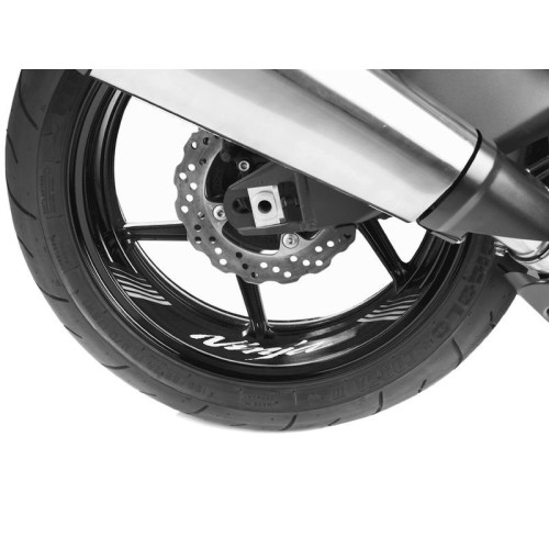 Wheel Rim Stickers (White) For Yamaha MT-09 Tracer GT (18-20) By Puig 9293B