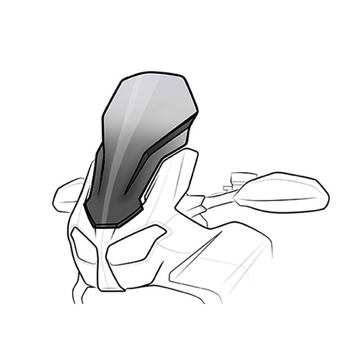 PUIG Touring Screen (Black) 9421N