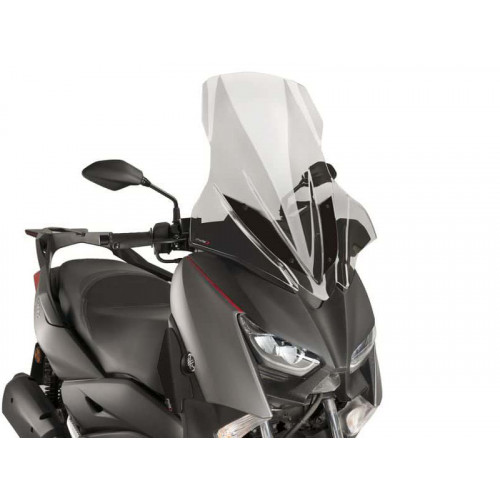 V-Tech Line Touring Screen (Light Smoke) For Yamaha XMax 300 Tech Max (22) By Puig 9476H