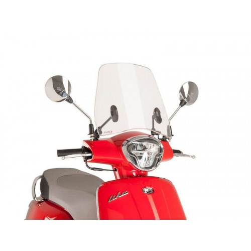 Urban Screen (Clear) For Kymco Like 50 (17-20) By Puig 9839W