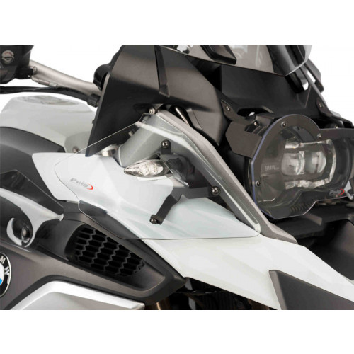 Upper Deflectors (Clear) For BMW R1250 GS (18-21) By Puig 9847W