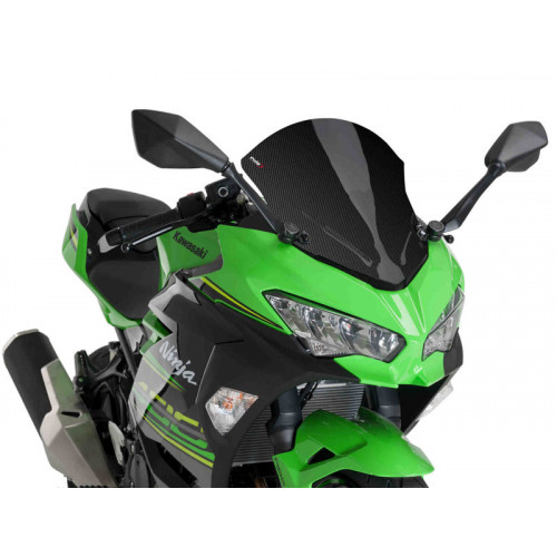 Z-Racing Screen (Carbon Look) For Kawasaki Ninja e-1 (24) By Puig 9976C