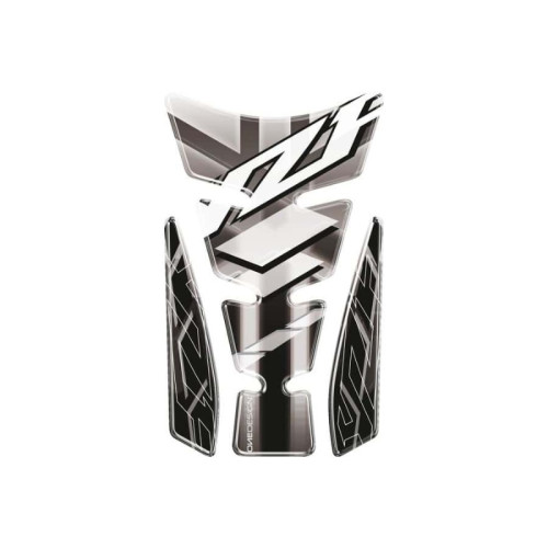PUIG Wings Tank Pad With YZF Logo (Silver) 4723P