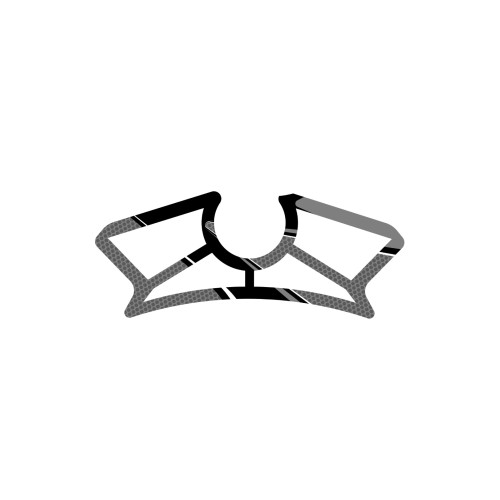 PUIG Radikal Yoke Protector (Grey) 8333U
