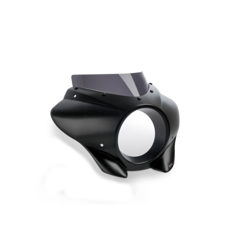 PUIG Mirage Sport Screen (Dark Smoke with Matt black case) 21604F