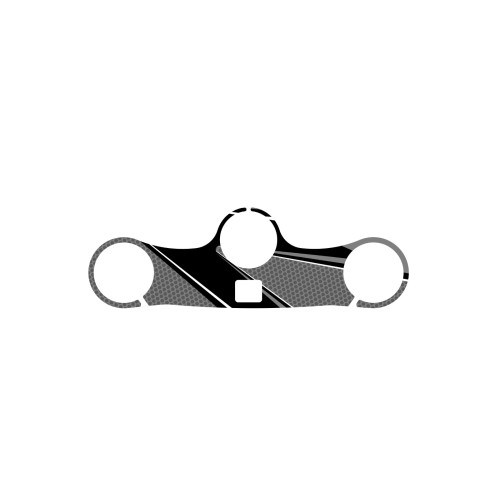 PUIG Radikal Yoke Protector (Grey) 20495U