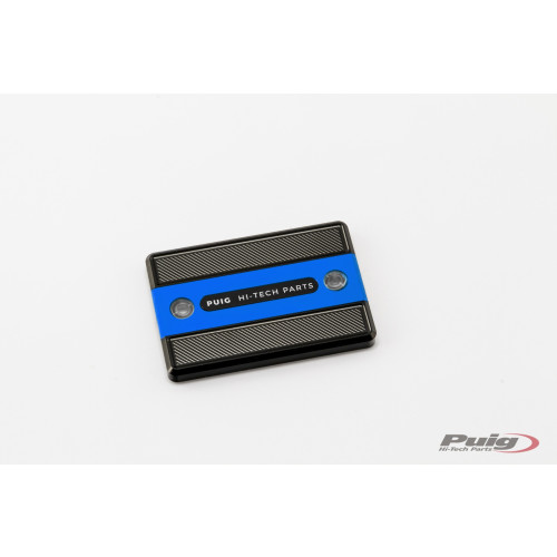 PUIG Front Brake Liquid Tank Cover (Blue) 9267A
