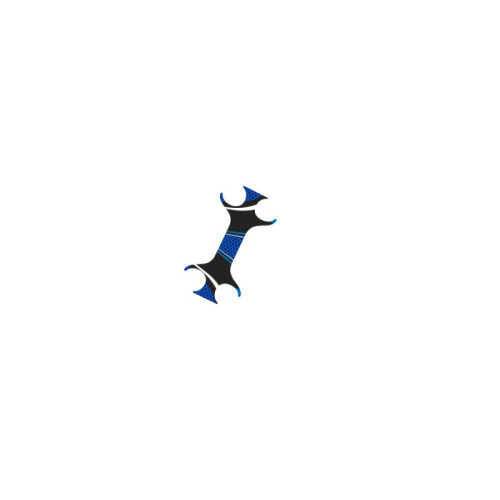 PUIG Radikal Yoke Protector (Blue) 6968A