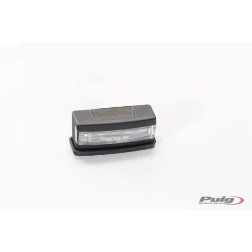 PUIG Plastic LED Number Plate Light (Black) 5577N