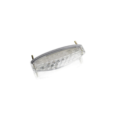 PUIG Smile Oval Brake Lights 110 x 25mm (Clear) 1359W
