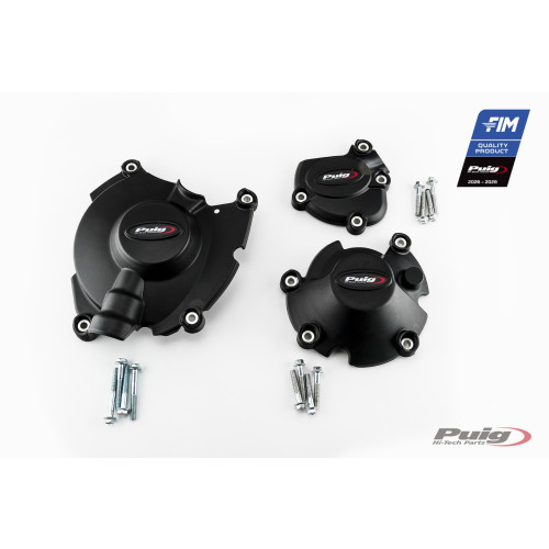 PUIG Engine Cover Track Certified (Black) 21518N