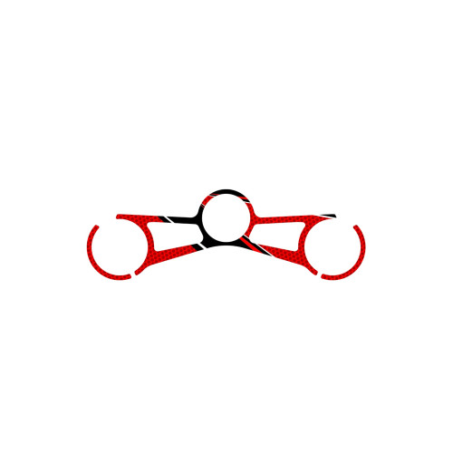 PUIG Radikal Yoke Protector (Red) 3710R