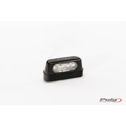 PUIG MIG LED Number Plate Light (Black) 4646N