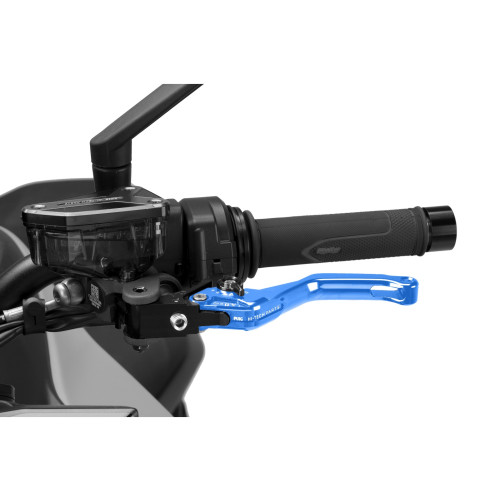 PUIG Short V4 Clutch Lever (Blue Lever With Black Selector) 4230AN