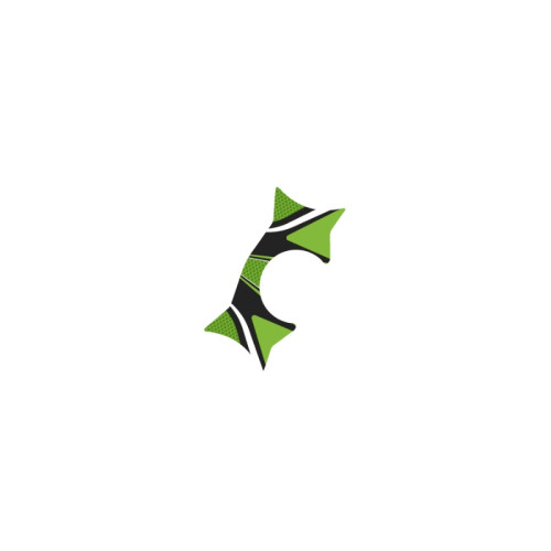 PUIG Radikal Yoke Protector (Green) 6943V