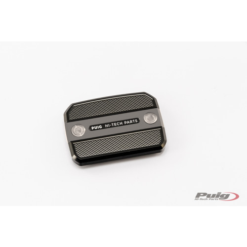 PUIG Front Brake liquid tank cover (Silver) 9499P