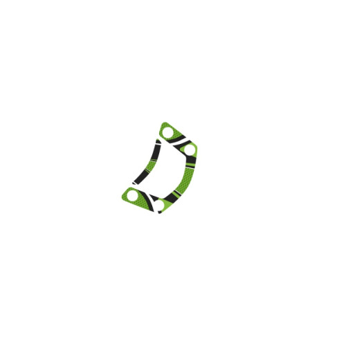 PUIG Radikal Yoke Protector (Green) 6956V
