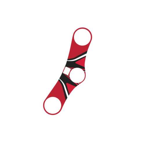 PUIG Radikal Yoke Protector (Red) 6966R