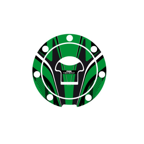 PUIG Radikal Fuel Cap Protector (Green) 6308V