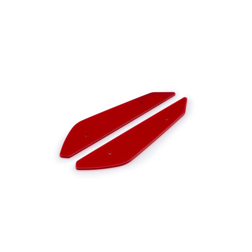 PUIG Spare - Downforce Spoilers Sport Deflectors Kit (Red) 3692R