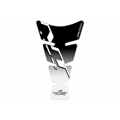 PUIG Spirit Tank Pad With Model Logo (Black) 21417N