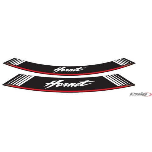 PUIG Wheel Rim Stickers (Silver) 5526P