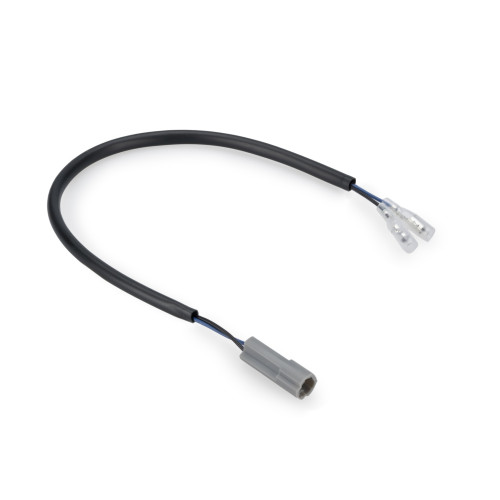 PUIG Number Plate Wiring Extension Kit Type 8 180mm (Black) 20589N
