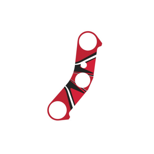 PUIG Radikal Yoke Protector (Red) 6929R