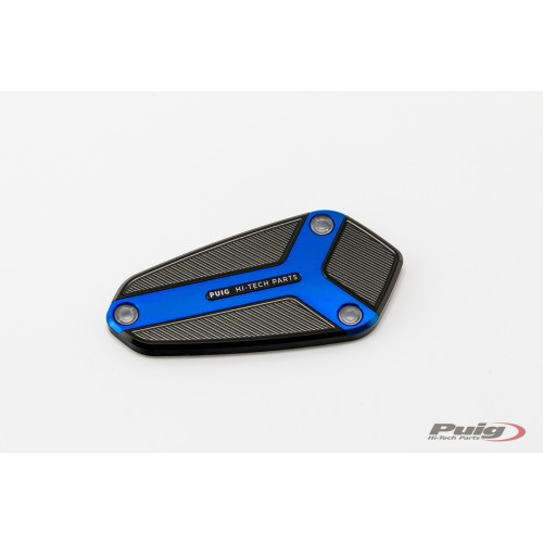 PUIG Front Brake Liquid Tank Cover (Blue) 9277A