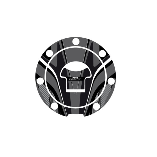 PUIG Radikal Fuel Cap Protector (Grey) 6308U