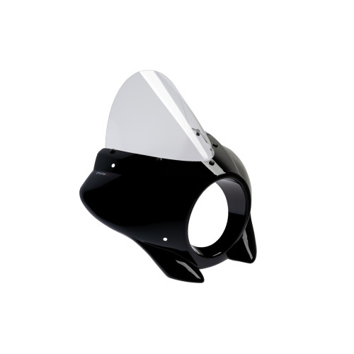 PUIG Mirage Touring Screen (Clear with Gloss Black Housing) 21332W